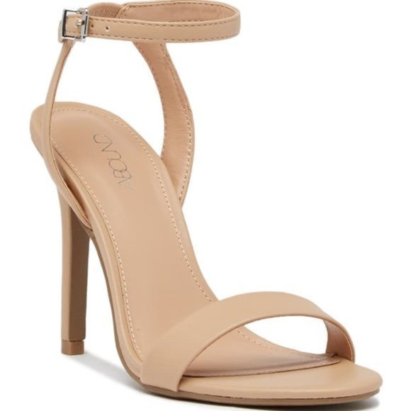 Abound Shoes - Abound Baxter Ankle Strap Nude Heel Sandal Size 10
